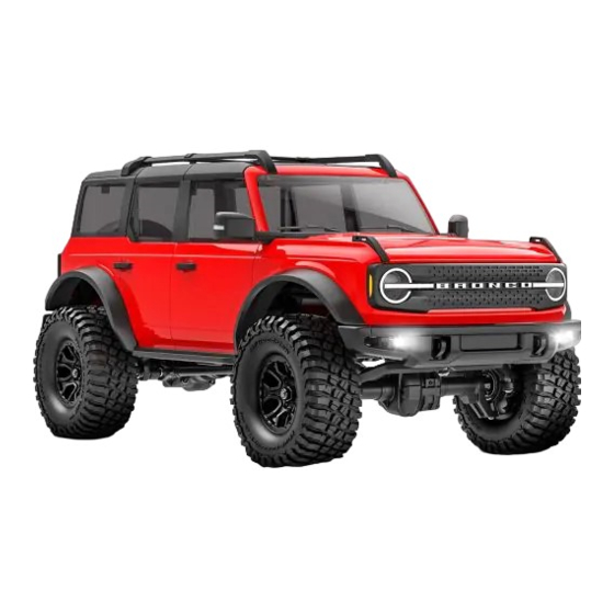 Traxxas BRONCO TRX 4M Handbücher