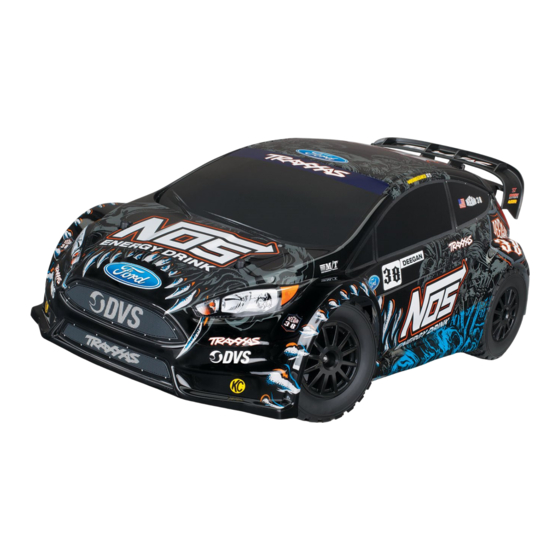 Traxxas fiesta st rally 74054-6 Bedienungsanleitung