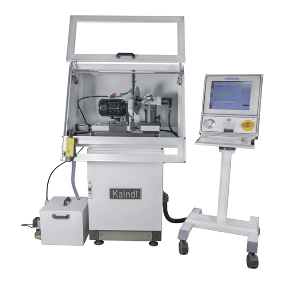 Kaindl RMS-CNC Bedienungsanleitung