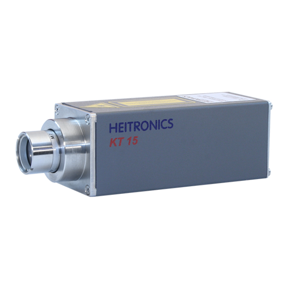 Heitronics KT15 II Bedienungsanleitung
