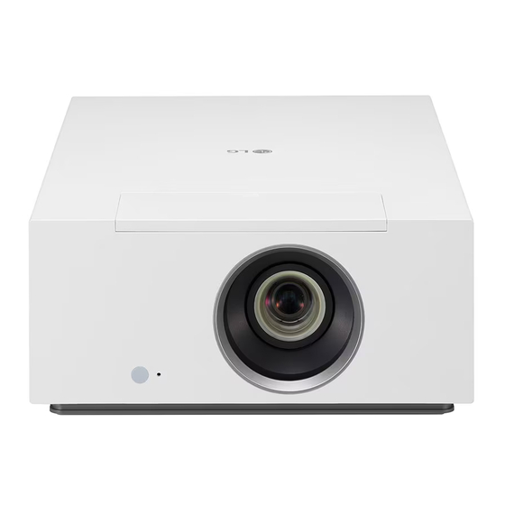 LG CineBeam AI ThinQ HU710PW Benutzerhandbuch