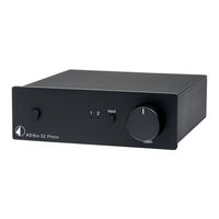 Pro-Ject Audio Systems AD Box S2 Phono Bedienungsanleitung