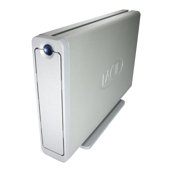 LaCie Ethernet Big Disk Benutzerhandbuch