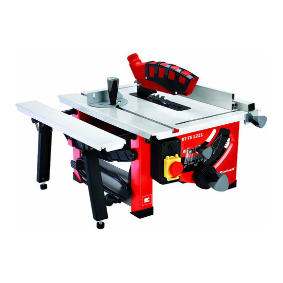 EINHELL RT-TS 1221 Originalbetriebsanleitungc