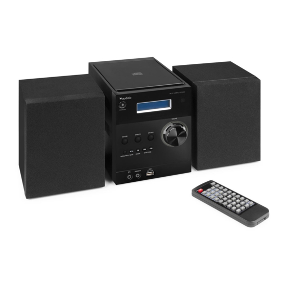 Audizio Metz Compact Stereo Schnellstartanleitung