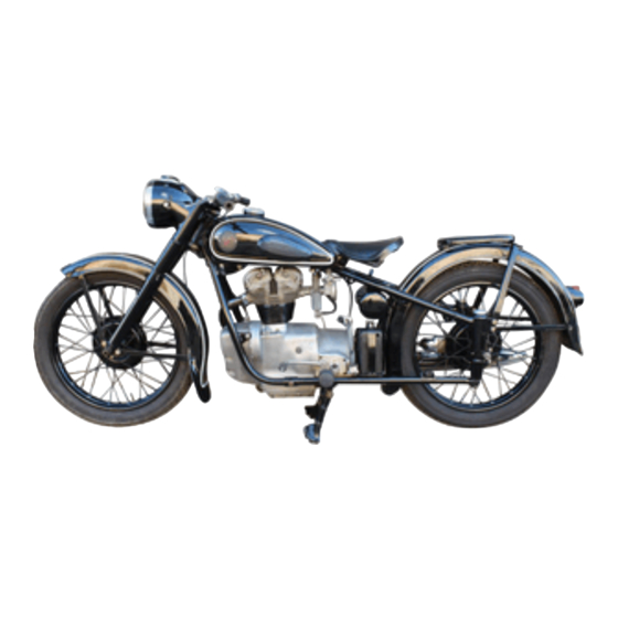 simson AWO 425 T Betriebsanleitung