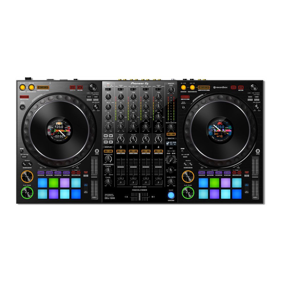 PIONEER DJ DDJ-1000 Handbücher