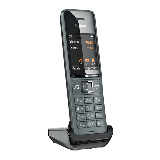Gigaset COMFORT 520HX Bedienungsanleitung