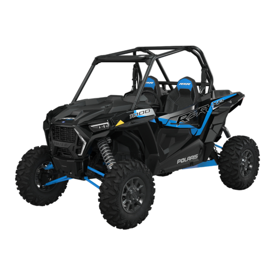 Polaris RZR XP 1000 2022 Betriebsanleitung