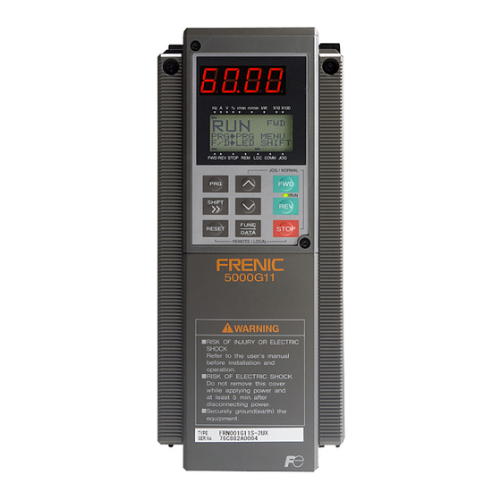 Fuji Electric FRN-G11S-4EN Serie Bedienungsanleitung