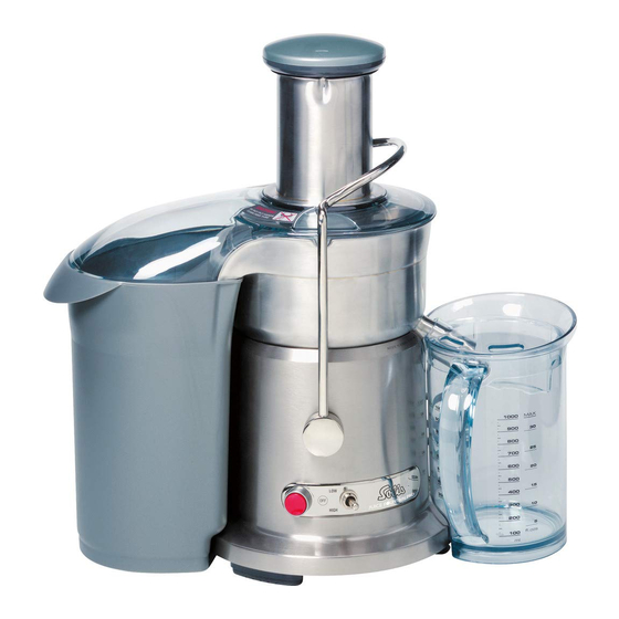 SOLIS JUICE FOUNTAIN PRO Gebrauchsanleitung