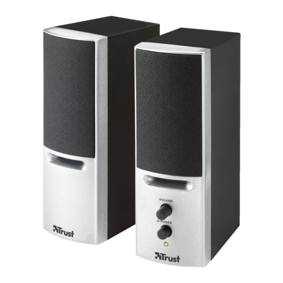 Trust SP-2300 2.0 Speaker Set Anleitung