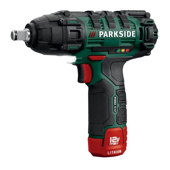 Parkside PHSSA 12 A1 Originalbetriebsanleitung