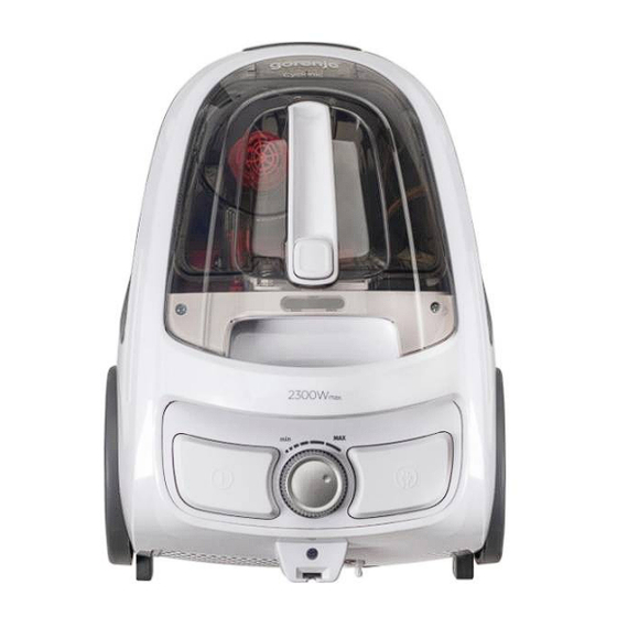 Gorenje VC2301SPWCY Bedienungsanleitung