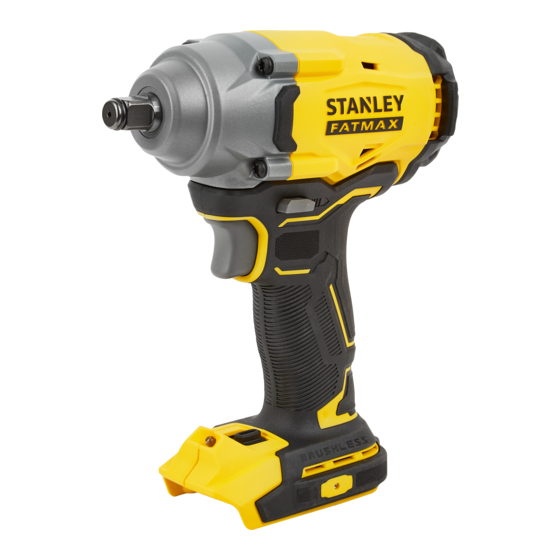 Stanley FATMAX V20 LITHIUM ION SFMCF920 Handbücher