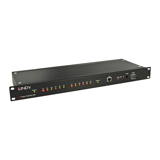 Lindy IPower Control 2x6 Benutzerhandbuch
