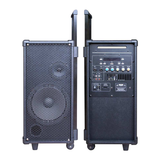 Ibiza sound PORT8MINI Bedienungsanleitung