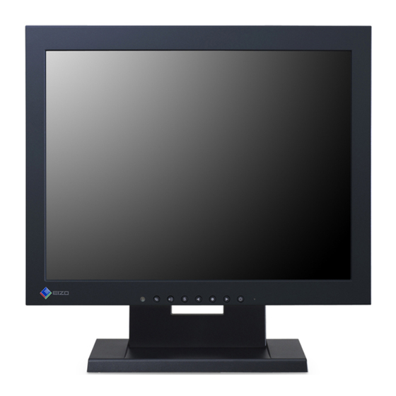 Eizo DuraVision FDX1501 Installationshandbuch