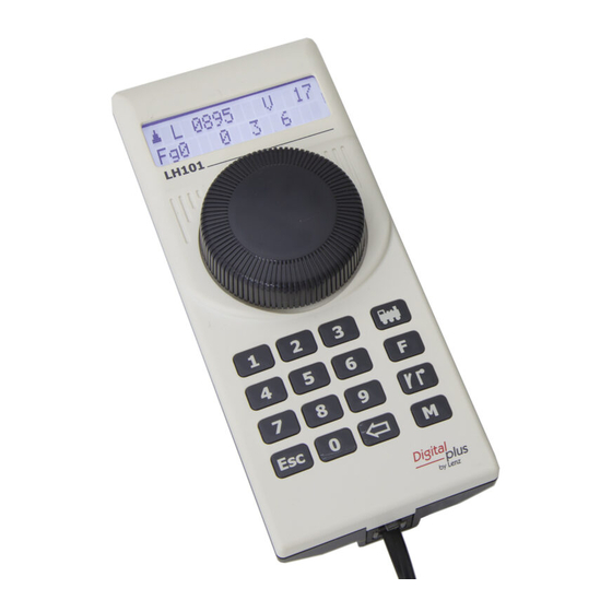 Lenz Digital plus LH101 Ergänzung Zur Bedienungsanleitung