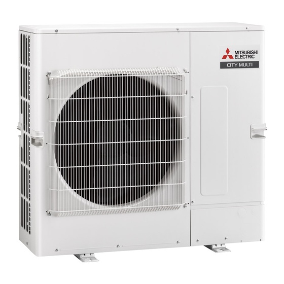 Mitsubishi Electric CITY MULTI PUMY-SP125VKM Installationshandbuch