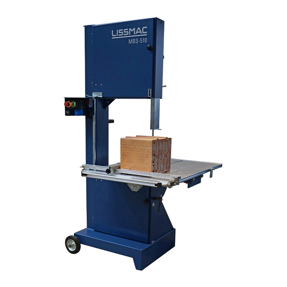 Lissmac MBS 510 Betriebsanleitung