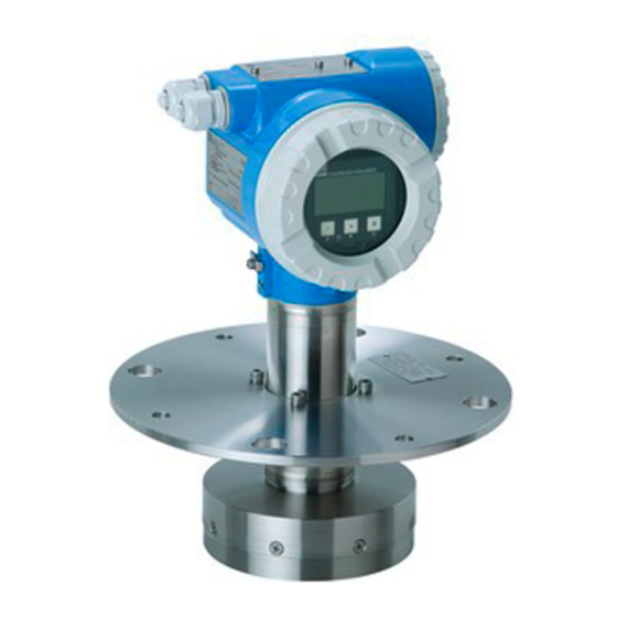 Endress+Hauser Micropilot S FMR532 Betriebsanleitung