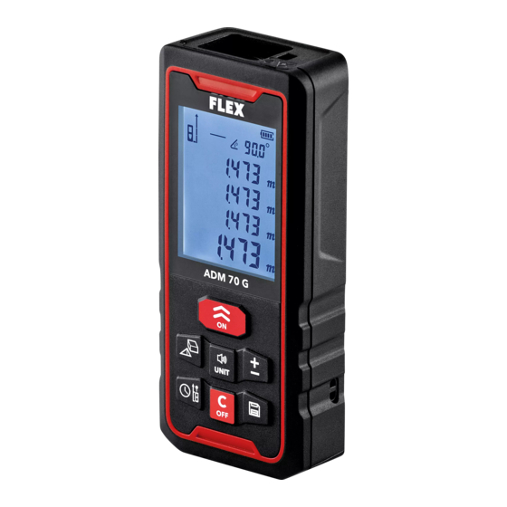 Flex ADM 70 G Originalbetriebsanleitung