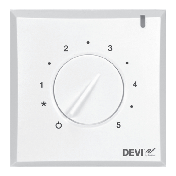 DEVI DEVIreg 132 Installationshandbuch