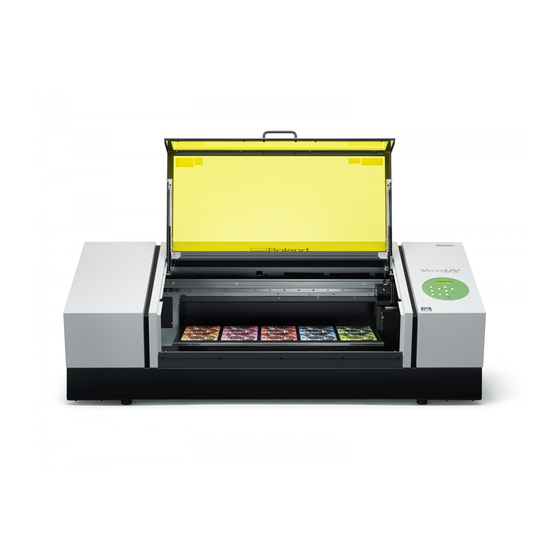 Roland VersaUV LEF-300 Handbücher