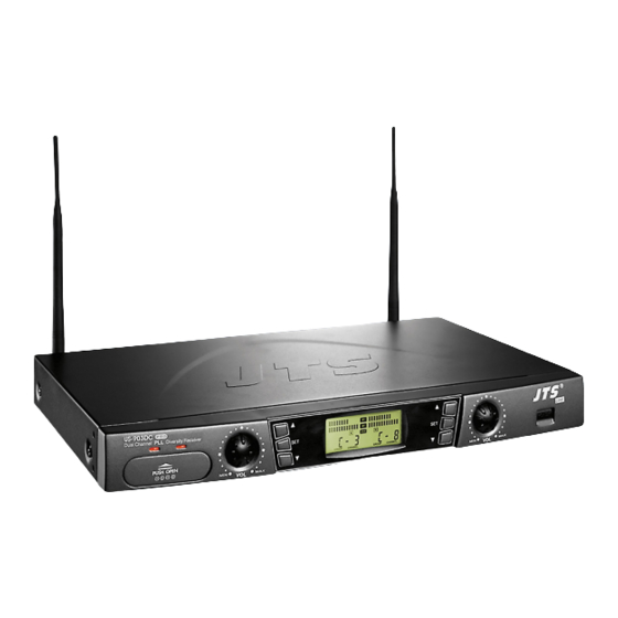 Monacor International JTS US-903DCPRO/5 Bedienungsanleitung
