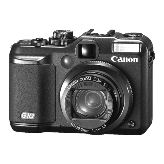 Canon PowerShot G10 Handbücher