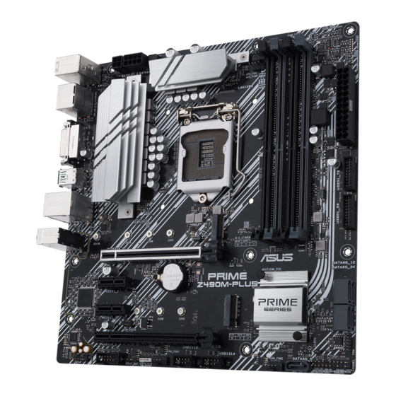 Asus PRIME Z490M-PLUS Handbuch