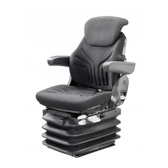 Grammer MSG95G/721 Bedienungsanleitung
