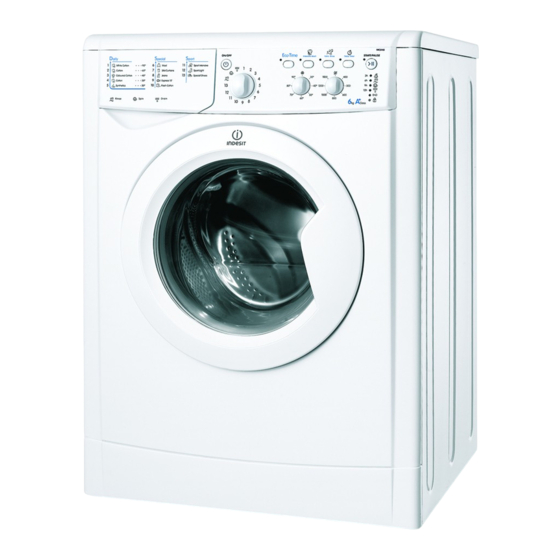 Indesit IWC 6165 Bedienungsanleitung