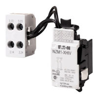 Moeller NZM1-XA Serie Montageanweisung