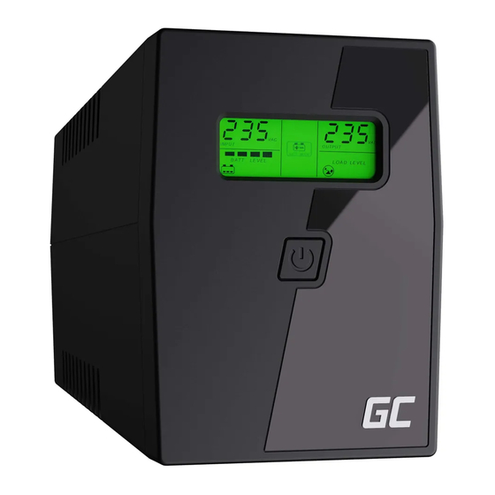 Green Cell POWER PROOF 600VA Bedienungsanleitung