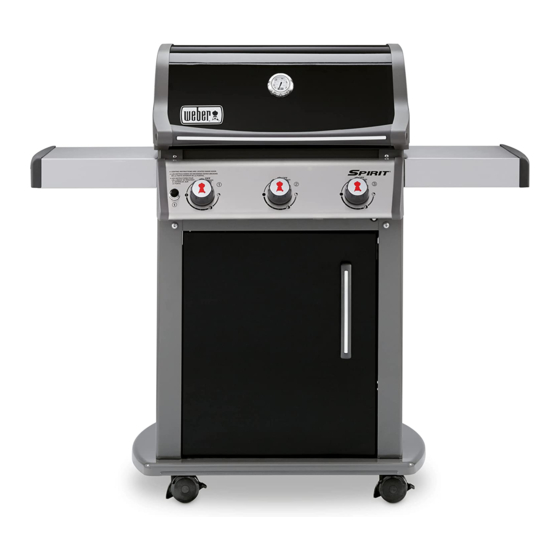Weber spirit 310 PREMIUM Montageanleitung