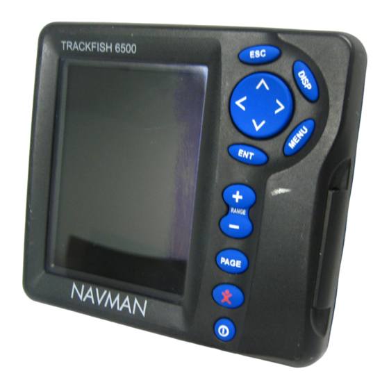 Navman TRACKF I S H 6500 Installation Und Betriebsanleitung