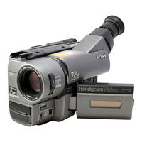 Sony Video 8 XR CCD-TRV3E Bedienungsanleitung