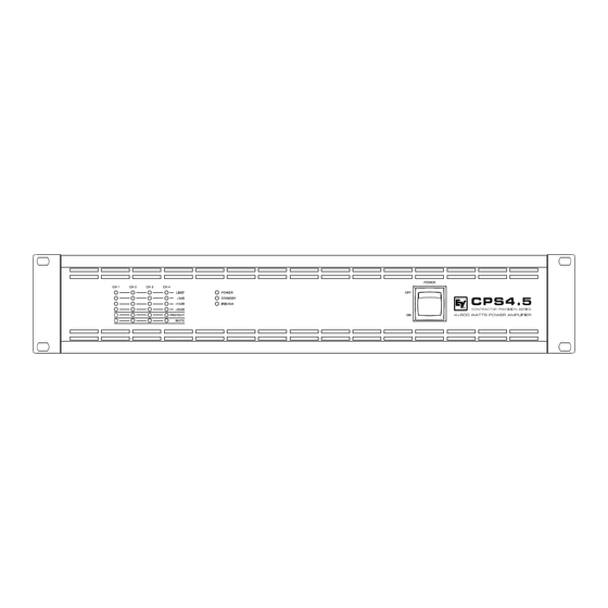 Electro-Voice CPS 8.5 Bedienungsanleitung