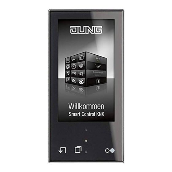 Jung SC 1000 KNX Bedienungsanleitung