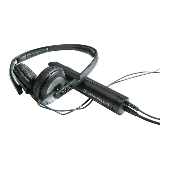 Sennheiser PXC 250 Bedienungsanleitung