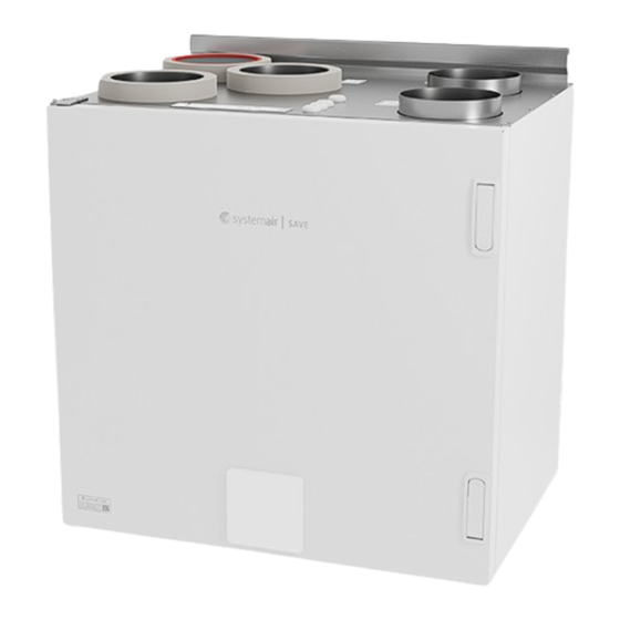 SystemAir SAVE VTR 275/B Bedienungsanleitung