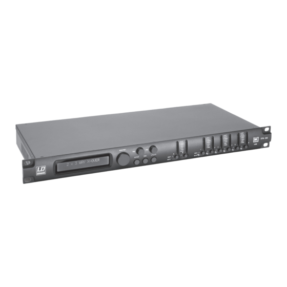 LD Systems LDDPA260 Bedienungsanleitung