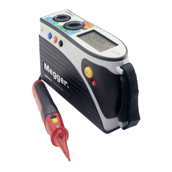 Megger MFT1500 Serie Handbücher