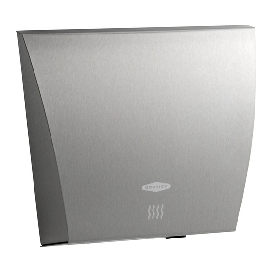 Bobrick B-7125 InstaDry Einbauanleitung