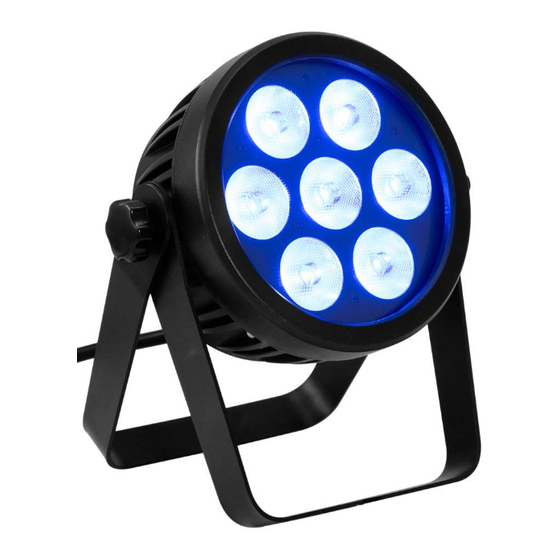 EuroLite LED 7C-7 Silent Slim Spot Bedienungsanleitung