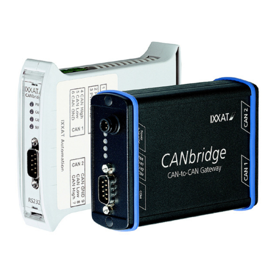 IXXAT CANbridge Handbuch