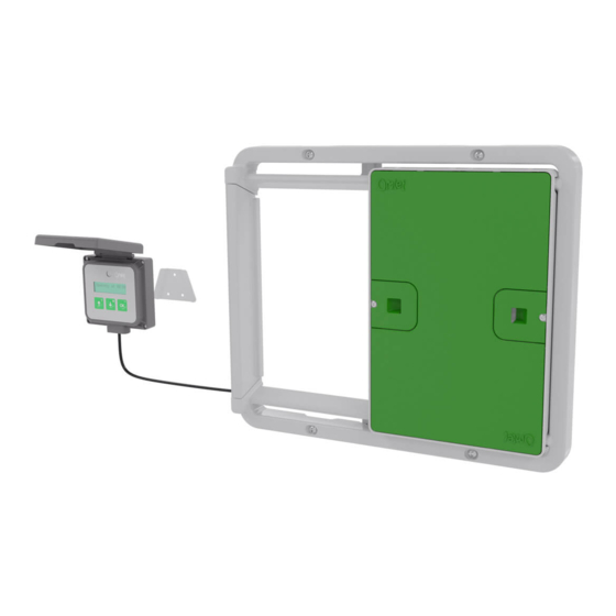 omlet Autodoor Montageanleitung