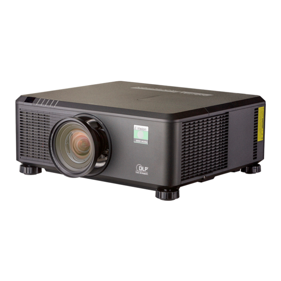 Digital Projection E-Vision 690 Serie Installationanleitung Und Betriebsanleitung